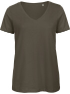 B&C | Inspire V T /women - Damen V-Ausschnitt T-Shirt